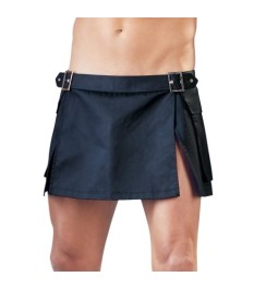 Netz-Pants mit Mattlook-Details