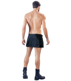 Rock mit seitlichen Schnallen und Taschen