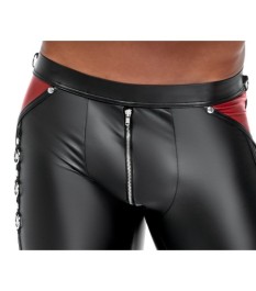 Hose im Mattlook mit Netzeinsätzen