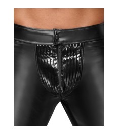 Hose „Decadence“ im Powerwetlook mit Lack-Details