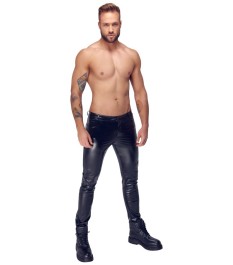 Hose „Alpha“ in Schlangenhaut-Optik