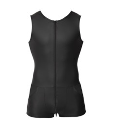 Kurzoverall mit 3-Wege-Reißverschluss