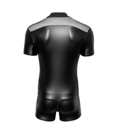 Kurzoverall mit 3-Wege-Reißverschluss