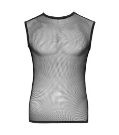 Shirt aus grobem Netz