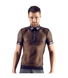 Hemd aus Netz und Wetlook