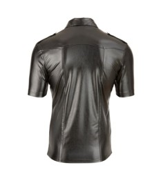 Shirt aus Lederimitat