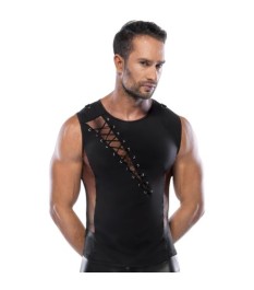 Shirt mit Netz-Einsätzen