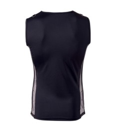 Shirt mit Netz-Einsätzen, Schnürung und D-Ringen