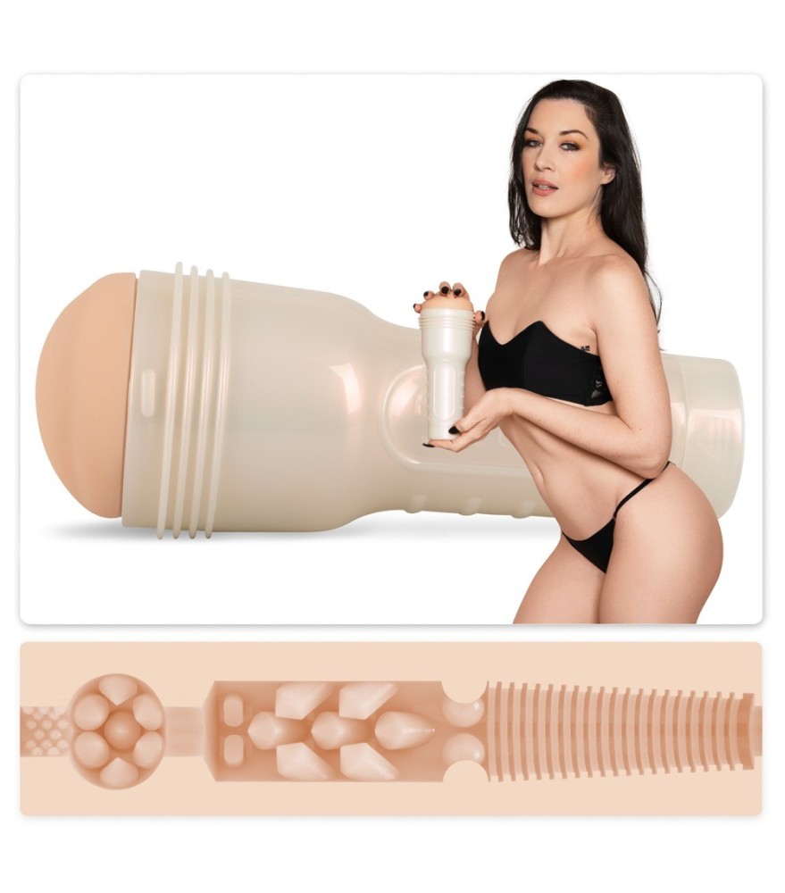 Masturbator „Stoya Destroya“ mit gerillter Reizstruktur