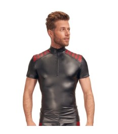 Shirt im zweifarbigen Mattlook