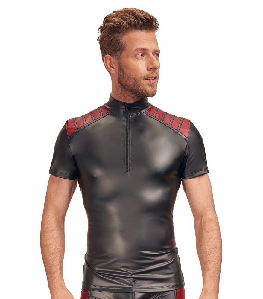 Shirt im zweifarbigen Mattlook