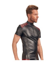 Shirt im zweifarbigen Mattlook