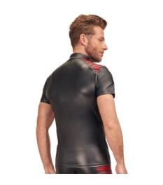 Shirt im zweifarbigen Mattlook