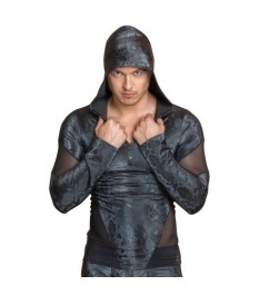 Kurzoverall mit 3-Wege-Reißverschluss