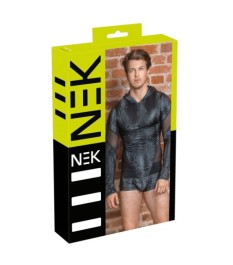 Shirt aus grobem Netz