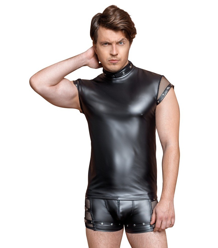 Hemd aus Netz und Wetlook