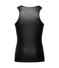 Shirt aus Lederimitat