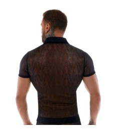 Hemd aus weicher elastischer Spitze