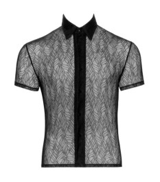 Hemd aus weicher elastischer Spitze