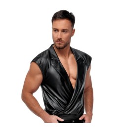 Shirt im Mattlook mit Stretchbund am Saum