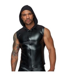 Kapuzen-Shirt „Missbehaved“ im Powerwetlook