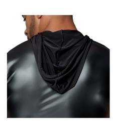 Kapuzen-Shirt „Missbehaved“ im Powerwetlook