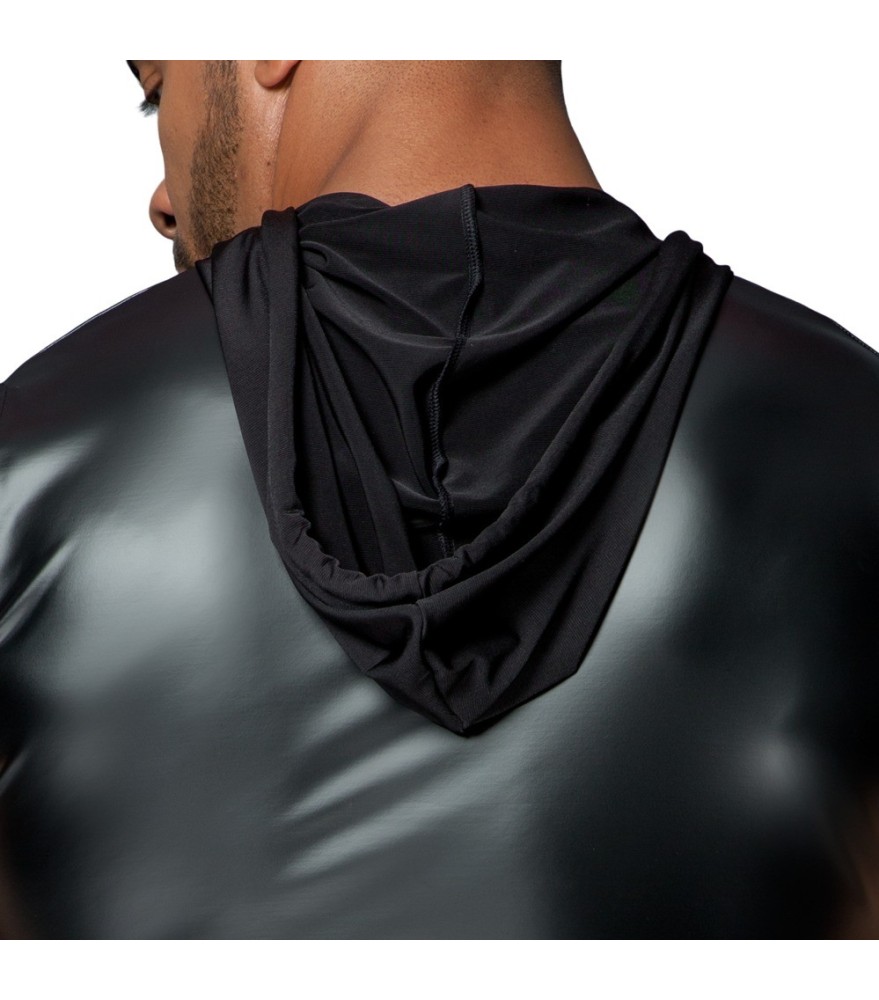 Shirt mit abknöpfbarem Brustharness