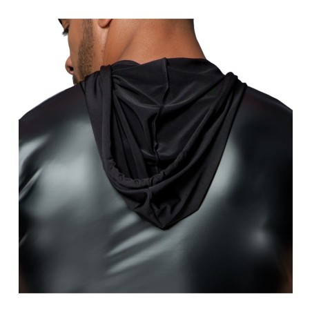 Shirt mit abknöpfbarem Brustharness