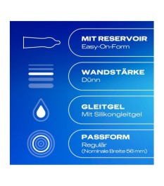 Kondome „Gefühlsecht Classic“, transparent