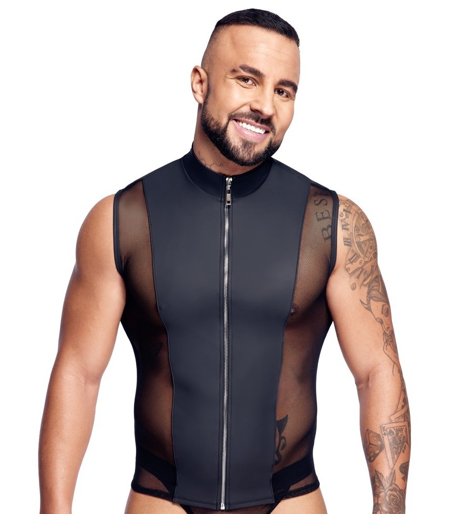 Shirt im Mattlook mit Powernet-Einsätzen