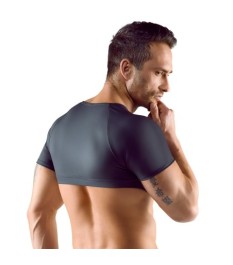 Crop-Top mit verstellbarem Unterbrust-Riemen