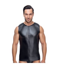 Shirt im Mattlook mit Stretchbund am Saum