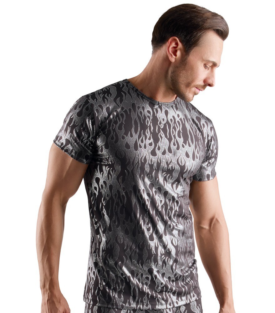 Shirt im Mystic-Metallic-Design