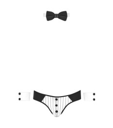 Jockslip plus Handgelenk-Manschetten und Fliege im Set