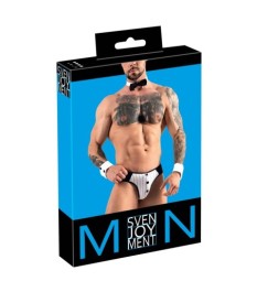 Jockslip plus Handgelenk-Manschetten und Fliege im Set