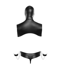 Top plus String inklusive 2 Handfesseln und Leine – alles abnehmbar