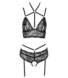 Hemd aus dunkelroter Spitze