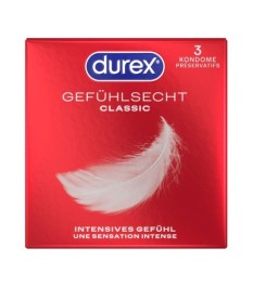 Kondome „Gefühlsecht Classic“, transparent