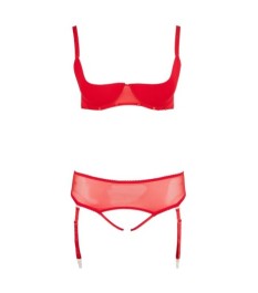 Netzshirt mit Glitzersteinen