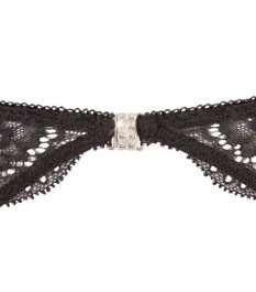 3-teiliges Strapsset aus Spitze