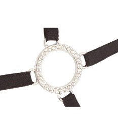 3-teiliges Strapsset aus Spitze