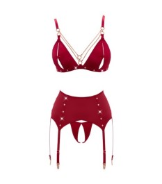 Straps-Set mit aufknöpfbaren Cups