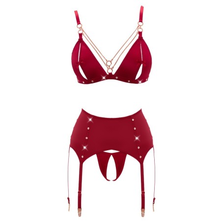 Straps-Set mit aufknöpfbaren Cups