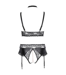 Soft-BH plus Straps-Slip ouvert im Mattlook mit Spitze