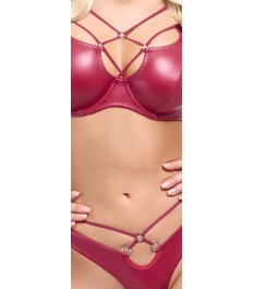 Bralette plus Strapsstring aus Spitze