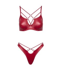 Bralette plus Strapsstring aus Spitze