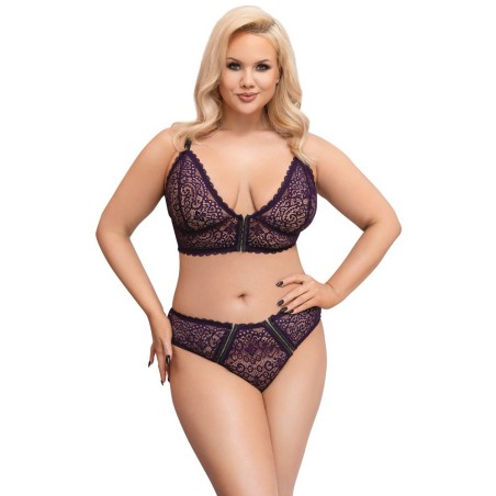 Bralette plus Slip aus Spitze
