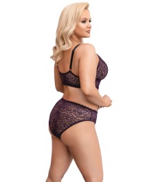 Bralette plus Strapsstring aus Spitze