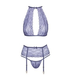 3-teiliges Straps-Set aus Spitze