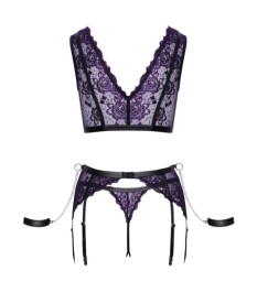 3-teiliges Straps-Set mit abnehmbaren Handfesseln